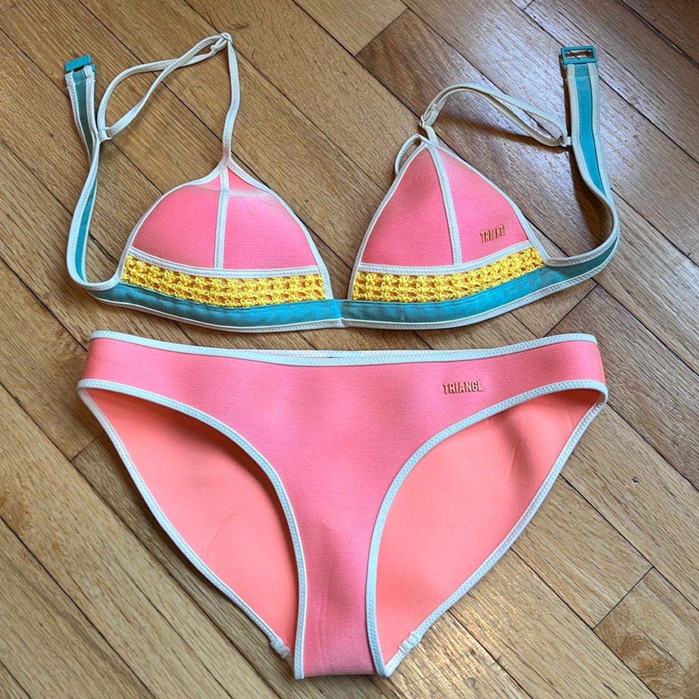 Triangl bikini bathing suit in size small